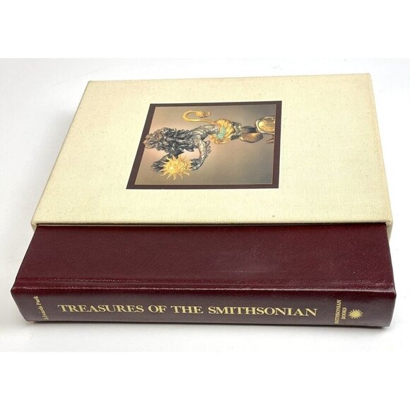 Treasures of the Smithsonian SIGNED by Edwards Park (1983, Hardcover) SLIPCOVER - Picture 1 of 12